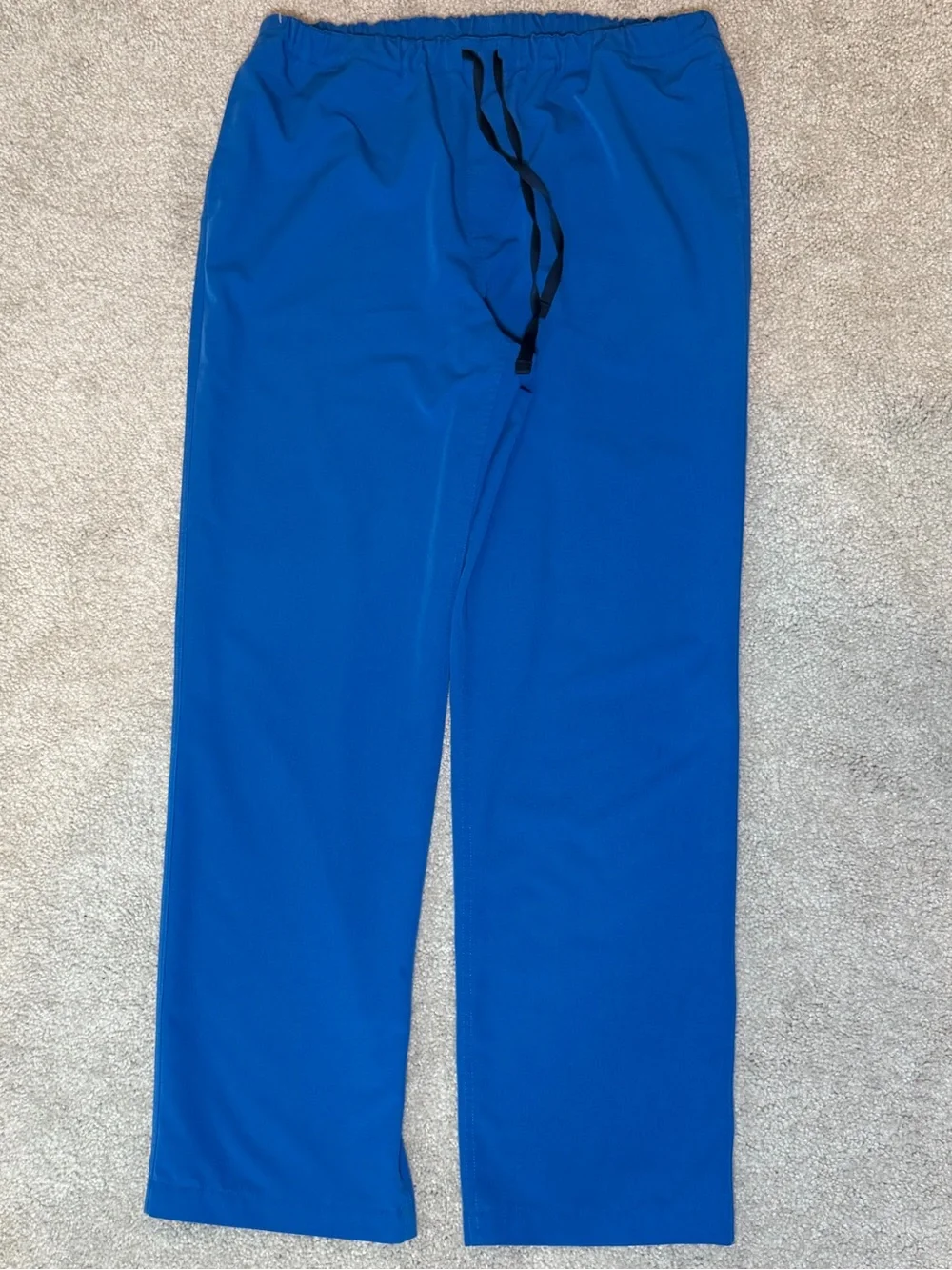 FIGS Pisco Scrub Pants Men’s Large Royal Blue FM4500 Straight Leg Technical